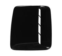 TOPINCN Couvercle de Capot Universel Anti-poussière pour la Protection du Moteur de Voiture, Remplacement pour la Rénovation Automobile, adapté à les Véhicules, Matériau ABS (noir brillant)