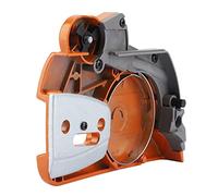 TOPINCN Couvercle de Pignon d'embrayage Ensemble de Frein de Tronçonneuse Chaîne Embrayage Frein Couvercle De Pignon pour 340 345 353 357 359