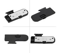 TOPINCN Couvercle de Porte de Batterie de Remplacement pour Appareils Photo D5100 Compartiment de Batterie Ajustement Précis pour Les Amateurs D'appareils Photo Métal + Plastique Noir 1 unité