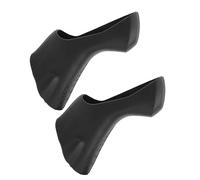 TOPINCN Couvercle de Protection de Poignée de Levier de Frein de Vélo, Absorbe Les Vibrations et Réduit la Fatigue, pour Manchons de Poignée de Vélo de Route STR7000/8000 (Black)