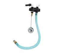 TOPINCN Couvercle de Récupération d'eau de Pluie pour IBC, Couvercles de Réservoirs IBC avec Raccord de Pompe, Coude à 90 Degrés, Tuyau de 25 Mm, Couvercles de Conteneurs IBC DN150 pour