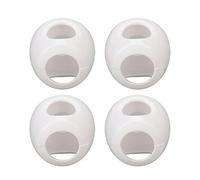 TOPINCN Couvercle de sécurité pour Bouton de Porte de bébé: 4 Ensembles de Couvercles de Bouton de Porte à L'épreuve des Enfants, Installation Facile pour Serrure de bébé, Protection pour les Enfants,