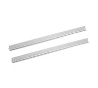 TOPINCN Couvercle D'écart de Poêle en Acier Inoxydable, Scellage des Déversements D' pour Comptoir de Cuisine, Remplissage de Poêle Résistant à la Chaleur 2 Pièces pour Cuisines Modernes