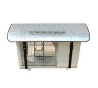 TOPINCN Couvercle Supérieur AC en Plein Air, Pompe à Chaleur Couvertures Extérieures (pour 110x55cm/43.3x21.7in)