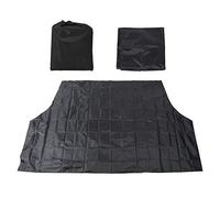 TOPINCN Couverture de Pare-Brise à Avant Magnétique Résistant à la Pluie, Neige, Rayons pour la Plupart des Voitures, Mini-fourgonnette et SUV - Noir 210 X 120 Cm