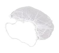 TOPINCN Couvre-Barbe Jetables en Nylon élastique, 100 Pièces, pour des Pratiques de Travail Propres et Hygiéniques, Filet à Barbe Léger (WHITE)