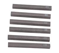TOPINCN Crayons Fusain Esquisse Mine Carbone Graphite Lot de Dessin 6 Pcs