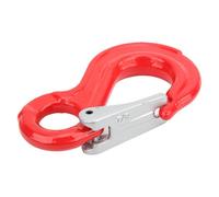 TOPINCN Crochet de Levage Porteur de 3200 Kg, Crochet de Levage de Grue en Acier allié 2T avec Loquet de sécurité, Idéal pour la Construction et le Gréement de Navires