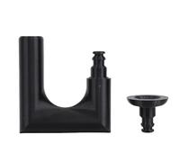 TOPINCN Crochet de Remplissage de Piscine, Support de Tuyau de Jardin, Aide à L'irrigation de la Pelouse, Cintre de Maison de Remplissage d'eau de L'étang avec Structure Antidérapante