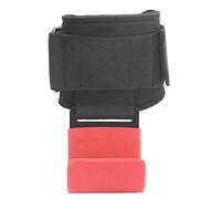 TOPINCN Crochet de Support D'haltérophilie pour Protection du Poignet et Force de Préhension Pendant L'entraînement, Réglable, Nylon Robuste, 1 unité (crochet de ligne rouge)