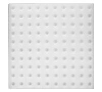 TOPINCN Cubes D'éponge Hydroponique Carrés de 100 Pcs, Outil de Jardinage de Plantation, Mousse de Semis de Culture sans Scolarisation, Germination Poussant le Tapis pour la Croissance