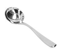 TOPINCN Cuillères à café, Cuillère de Dégustation en Acier Inoxydable, Finition Miroir Polie, 15,5 Cm, pour café, thé, Dessert, Glace (SILVER)