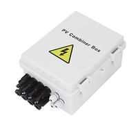 TOPINCN DC Solar PV Combiner Box avec Une Protection 15A à L'extérieur pour la Création de L'énergie Solaire du Réseau pour L'énergie Solaire NRAST
