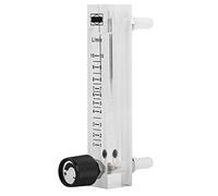 TOPINCN Débitmètre D'air, Compteur de Gaz Acrylique avec Vanne de Contrôle pour Azote/argon/peroxyde D'hydrogène