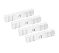 TOPINCN Dent de Fixation de Courroie de Distribution Alliage D'aluminium de Haute qualité Chauffage Rapide Stable pour Imprimante 3D Fixation de Courroie de Distribution 9 X 40 Mm Argent et Blanc