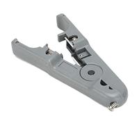 TOPINCN Dénudeur de Câble Coaxial Manuel, Parfait pour les Câbles Réseau | Conception compacte et légère, pour différents types de fils, profondeur réglable pour plus de précision