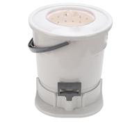 TOPINCN Déshydrateur de Linge Manuel, Essoreuse à Linge Portable, sans électricité, avec Couvercle Transparent à Cordon en Nylon, capacité de 12 Litres (3,17 gallons), Idéale pour les