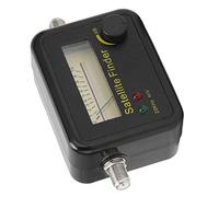 TOPINCN Détecteur de Satellite Numérique Compact et Sensible avec écran LCD éclairé pour Un Alignement Rapide, pour Les Amateurs de Plein Air, avec Cache-poussière