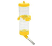 TOPINCN Dispensateur de Bouteille d'eau de Hamster Automatique Pas de Fontaine Dégoulinante pour Les Petits Animaux Cage avec des Bandes Solides (125 ML)