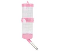 TOPINCN Dispensateur de Bouteille d'eau de Hamster Automatique Pas de Fontaine Dégoulinante pour Les Petits Animaux Cage avec des Bandes Solides (125 ML)