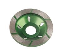 TOPINCN Disque de Meule Diamantée Professionnelle avec Bord de Coupe Lisse, Haute efficacité pour Béton, Marbre, Granit, Diamètre 80 Mm pour la Coupe de Pierre/céramique/béton