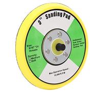 TOPINCN Disque de Ponçage de qualité Supérieure de 5 Pouces pour le Polissage et le Meulage Abrasif, Opération Facile pour les Menuisiers et les Métallurgistes