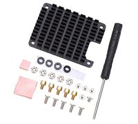 TOPINCN Dissipateur Thermique CM4 en Alliage D'aluminium, Installation Rapide pour Composants électroniques, Autocollant de Dissipation Thermique