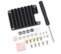 TOPINCN Dissipateur Thermique en Alliage D'aluminium pour Composants électroniques de Dissipation Thermique Efficace CM4 avec