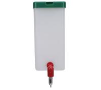 TOPINCN Distributeur Automatique d'eau pour Perroquets, Buse en Laiton Anti-Goutte de 64oz avec Base Stable pour Petits Animaux de Compagnie, Oiseaux, Lapins, Hamsters, Cochons d'Inde