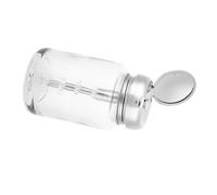 TOPINCN Distributeur de Dissolvant D'art D'ongle en Verre, Conteneur de Pompe Réutilisable, Accessoire de manucure-capacité de 80ml-outil Professionnel (Bouteille à presser)
