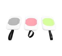 TOPINCN Distributeur de Lingettes 3 Pièces, étuis à Lingettes Rechargeables, Conteneur Portable pour Tampons Humides, Organisateur de Serviettes Humides avec Attaches Auto-agrippantes