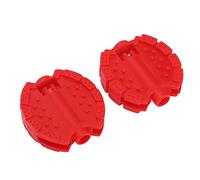TOPINCN Dreikrad Pedal 2 PCS PLAST Enfant Les Enfants Pedal-REPLACEM (Rouge)