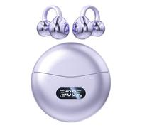 TOPINCN Écouteurs de Traduction en Temps Réel, écouteurs de Traduction de Langue AI 144 sans Fil, Dispositif de Traduction, écouteurs de Traduction pour L'apprentissage des Voyages et (Violet)