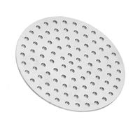 TOPINCN Écran de Rondelle, Filtre Double Couche Réutilisable en Acier Inoxydable 304 de 1,2 Mm D'épaisseur, avec Extraction Uniforme pour Machine à café à Panier Porte-filtre (53,5 mm)