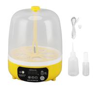 TOPINCN Egg Incubator pour Les Poussins éclos, Incubateur Intelligent 4 Incubateurs D'œufs Visuels avec Température et humidité Contrôle des œufs Candler (Tournant Automatique)