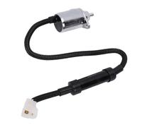 TOPINCN Électrovanne D'arrêt D'huile, Remplacement Direct pour Générateur Derv à Double Cylindre Refroidi par Air 2V88 2V92, avec Résistance aux Hautes Températures 180 ℃, Adaptée à