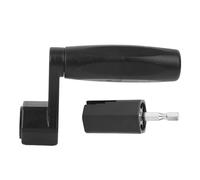 TOPINCN Enrouleur de Cordes de Guitare avec Extracteur de Goupille de Pont, Tournevis en ABS Noir, Foret pour un Changement Rapide de Cordes, Outil Pratique pour les Musiciens en Déplacement