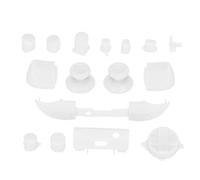 TOPINCN Ensemble Complet de Boutons de Contrôleur pour la Série X, Sensation Confortable et Bonne compatibilité, Kits D'Accessoires pour la Série S, Accessoires de Poignée en Matériau ABS (WHITE)