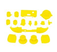 TOPINCN Ensemble Complet de Boutons de Contrôleur pour la Série X, Sensation Confortable et Bonne compatibilité, Kits D'Accessoires pour la Série S, Accessoires de Poignée en Matériau ABS (YELLOW)