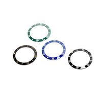 TOPINCN Ensemble D'anneaux D'insertion de Lunette de Montre en Céramique de Haute qualité, Pièces de Montre Anti-Usure 38mm pour Le Remplacement de Lunette de 4 Pièces