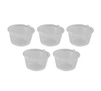 TOPINCN Ensemble de Capsules de café Réutilisables avec Cuillère Doseuse, Facile à Utiliser pour les Modèles, un Bon Cadeau pour les Amateurs de café (Transparent)