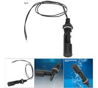 TOPINCN Ensemble de Capteurs de Niveau D'eau Professionnels avec Interrupteur à Flotteur à Montage Liquide Horizontal, Contrôle du Capteur de Réservoir en PP Haute sensibilité, Excellent (C)