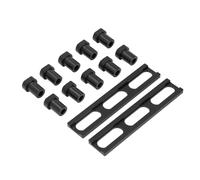 TOPINCN Ensemble de Chien D'établi en Alliage D'aluminium, Butée de Rabotage pour le Travail du Bois à Haute Résistance pour le Fraisage de Table et le Meulage, 2 Unités (19mm)