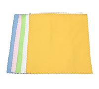 TOPINCN Ensemble de Chiffons de Nettoyage pour Instruments de Musique, Chiffon de Polissage en Microfibre Doux pour Guitare, Violon, Piano, 5 Pièces pour Le Nettoyage Ménager, Blanc, Rose, Bleu