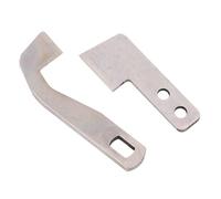 TOPINCN Ensemble de Couteaux Supérieur et Inférieur pour Machine à Coudre, Lames de Rechange en Acier G1075 G1076 avec Coupe Précise, pour 14T957DS 14T967DC Coverlock 3.0 4.0 Huskylock