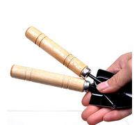 TOPINCN Ensemble de Mini Outils de Jardin 3 Pièces avec Poignées en Bois, Pelles en Fer Durables et Râteau pour la Plantation de Jardinières et de Plantes en Pot (Couleur Assortie)