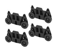 TOPINCN "Ensemble de Remplacement de Roues pour Lave-vaisselle" 4 X Roues de Haute qualité pour une Installation Facile, D'excellentes Performances, pour la Réparation de Lave-vaisselle de Cuisine