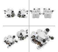 TOPINCN Ensemble D'étrier de Frein Avant de Rechange pour KODIAK 400 1999-2006/450 2003-2006, Remplacement Fiable pour Motos VTT, Matériau Métallique Supérieur