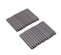 TOPINCN Ensemble D'outils de Tampon Métallique, Marques en Acier en Acier en Carbone 40cr, 3 Mm -Mm -set de Tampon à Jewelry avec Boîte en Plastique pour Bracelets (1#11)