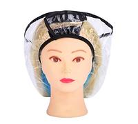 TOPINCN Entonnoir de Shampoing Professionnel pour Salon de Coiffure, Outil de Lavage, Couvre-chef Transparent en PVC pour Personnes âgées et Handicapées (Couleur assortie)